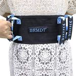 BRMDT Gait Belts Transfer Belts with Handle - Safety Gait Patient Assist-Lift Gait Belt Transfer Belt with Handles, One-Click Quick Release Locking Buckle (31"-54")