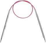 KnitPro 40 cm x 3.5 mm Nova Fixed Circular Needles, Silver