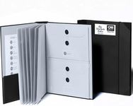 Savor | The Folio Document Organizer™ | Custom Dyed Cloth Bound Expanding File Folder for Important Papers, Emergency Binder, Birth Certificates, Social Security Cards, Passports, Photos, and Letters…