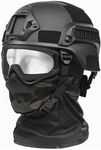 Airsoft Mask + Airsoft Helmet + Ais