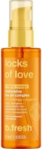 B.TAN b.fresh Nourishing Hair Oil | Locks of Love - Lightweight, lux Oil to Repair & Stregthen Dry, Damaged Hairs, Adds Shine, 1.6 Fl Oz