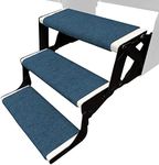 3-Pack Prest-O-Fit 2-4063 Outrigger RV Step Rug Atlantic Blue 18 in. Wide