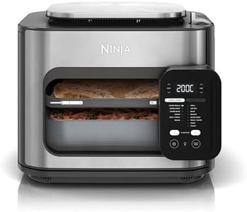 Ninja Combi 12-in-1 Multikocher, Ofen & Heißluftfritteuse, 12 Kochfunktionen, Air Fryer & Grillen Zubereitung in 15 Min*, mit Backblech, Pfanne, Crisper Gittereinsatz, Rezeptanleitung, Grau, SFP700EU.