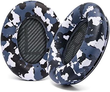 WC Wicked Cushions Replacement Ear Pads Compatible with Bose QuietComfort 35 (QC35) & QuietComfort 35ii (QC35ii) Headphones & More - Improved Comfort & Durability | Snow Camo
