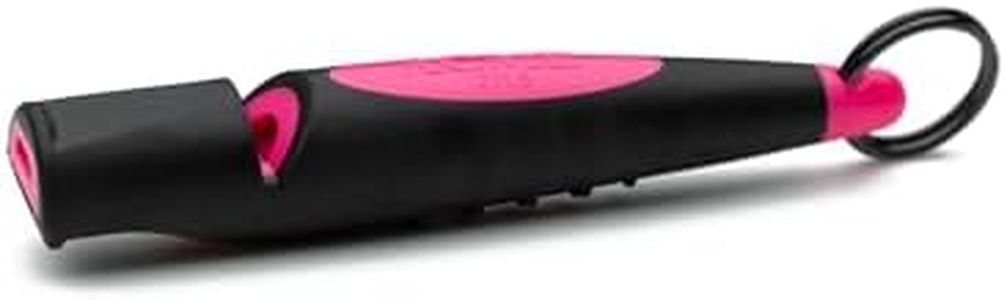 ACME Sifflet pour chien n° 210,5 (mise à jour 2023) | Alpha | Version améliorée | Idéal pour le rappel | Grande portée | Nouvelle prise | Fréquence standardisée (noir/rose DG Pink)