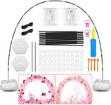 Balloon Arch Kit for Birthday Party, 10Ft Wide Large Adjustable 80Pcs Balloon Arch Stand with Base and Balloon Pump, Balloon Garland Stand for Wedding, Christmas, New Year and Baby Shower (A)