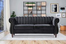 US Pride Furniture S5644-SF Sofas, Black