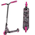 Type R Complete Pro Scooter - Pro Scooters - Pro Scooters for Adults / Pro Scooters for Kids - Quality Scooter Deck, Pro Scooter Wheels, Pro Scooter Bars - Awesome Colors (Black/Pink/White)