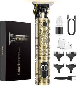 Cordless Beard Trimmer for Men – Rechargeable Precision Grooming