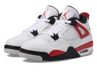 Nike Unisex-Child Air Jordan 10 Retro Gs, White/Fire Red/Black/Neutral Grey, 5 Big Kid