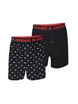 Joe Boxer Men's Canadiana 2 Pack Loose Boxer, Multicolor, XL