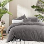 Amsons King Quilt Cover Set - Grey 