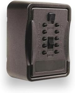 Kidde AccessPoint 001267 KeySafe Pro Multiple Key, Pushbutton, with Cover, Black
