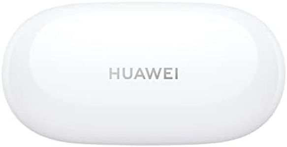 HUAWEI FreeBuds SE Semi-In-Ear Auriculares Bluetooth 5.2 inalámbricos, Cómodos de Llevar, Diseño Premium, Sonido, 24 Horas de batería, Cancelación de Ruido en Llamadas por 2 micrófonos, Blanco