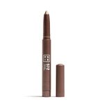 3INA MAKEUP - The 24H Eye Stick 572 - Cool brown Eyeshadow Stick with Creamy Texture - 24H Waterproof Eyeshadow with Matte Shimmer & Metallic Finish - Multitaskig Eyeshadow