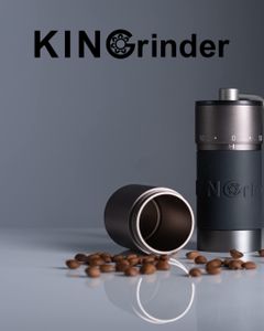 KINGrinder K6 Manual Coffee Grinder – Adjustable Burr Mill