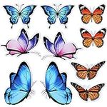 10pcs Butterfly Magnets Stickers, D