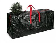 Ram® Jumbo Heavy Duty Christmas Tree Storage Bag Fits 9FT Tall Xmas Trees PVC Reinforced Waterproof Xmas Tree Bag Storage Bag