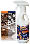 Chemwit Kitchen Cleaning Spray - Strong Cleaner for Oil, Grease & Stain Remover from Chimney, Oven, Gas Stove & Home Appliances - Kitchen Cleaner Liquid