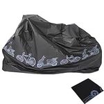 Bike Cover, Bike Covers for Outside Storage, Waterproof Outdoor Bicycle Cover, Anti Dust Rain UV Protection Bicycle Cover/Bike Storage for Mountain Bike, Road Bike, 110 X 200 Cm; 180 Grams