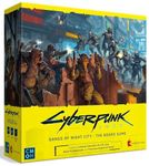 CMON Cyberpunk 2077: Gangs of Night City Board Game - Conquer Night City in This Immersive Sci-Fi Strategy Game! Adventure Game, Ages 14+, 1-4 Players, 90-120 Min Playtime, Made