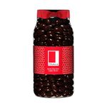 Rita Farhi Dark Chocolate Covered Coffee Beans in a Ribbon Gift Jar, 770g, Dark Chocolate Coated Coffee Beans, Chocolate Nuts Gift - New Palm Oil Free Recipe