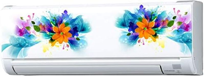 Decals Creation™ AC Sticker Wall Sticker Split Ac Stickers Air Conditioner Sticker Standard Size Multicolor