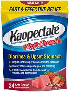 Kaopectate Soft Chews, Bismuth Subsalicylate, Anti-Diarrheal and Upset Stomach Reliever - 24 count