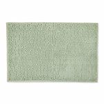 Emma Barclay Noodle Soft Touch Non-Slip Bathroom Rug in Sage Green - Bath Mat 45x75cm