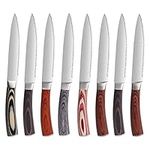 Pakkawood Steak Knives Set of 8, LU