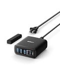 Anker Desktop Charger, Fast Charging USB C Charger, 112W Max 6-Port Charging Station, for iPhone, iPad, MacBook, Samsung and More (Cable Not Included)