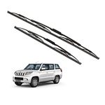 Kylo Windshield Wiper for Mahindra TUV 300/Conventional and Traditional Type Windshield Water Repellency Scratch Proof Wiper Blades Suitable for Mahindra TUV 300(Driver Side 20", Passenger Side 19")