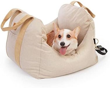 PET AWESOME Dog Car Seat, Puppy Booster Seat, Travel Carrier Bed for Small and Medium Pets