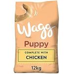 Wagg Complete Puppy Dry Dog Food Turkey & Rice 12kg - For Growing Puppies