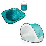 Skip Hop Baby Bath All-in-One Elbow Saver and Kneeler, Moby, Grey | Skip Hop Moby Baby Bath Essential Set