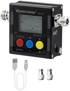 Mcbazel Surecom SW-102 Digital VHF/UHF 125-525Mhz Antenna Power & SWR Meter