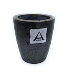 Aone Clay Graphite Foundry Crucibles No 1-1Kg for Refining, Casting, Melting of Gold, Silver, Brass, Copper & Other Metals for Goldsmith, Metallurgy, Furnace, Bullion, Refinery, Metalsmith, Jewellery