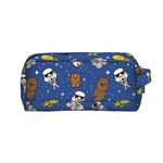 JuJuBe Be Dapper - STAR WARS™ Galaxy of Rivals, Train Case Makeup Bag, Cosmetic, Shaving or Toiletry Bag for Men and Women, Zippered Packing Organizer for Travel Diaper Bag Backpack, Galaxy of Rivals, Large