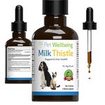 Pet Wellbeing Milk Thistle for Cats - Supports Liver Health, Protects Liver - Glycerin-Based Natural Herbal Supplement - 2 oz (59 ml)