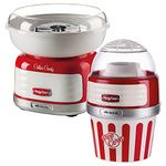 Ariete ARPK42 Retro Style Candy Floss Maker and Popcorn Maker Set