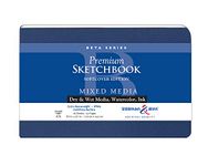 Stillman & Birn Beta Softcover Sketchbook, Heavyweight 180lb, Cold-Press, White, 28 Sheets - 8.5x5.5 Landscape