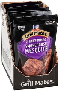 McCormick Grill Mates Smokehouse Mesquite 30 Minute Marinade, 5 oz (Pack of 6)