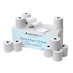 NationwidePaper Premium Thermal Till Rolls 80x80mm, Card Payment Machine, Paper Receipt Rolls, (20 Rolls)