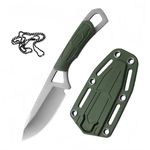 LINMOHERUI Fixed pocket s009 knife mini portable multifunctional tool knife with chain for Garden, Camping, Hiking and Bushcraft