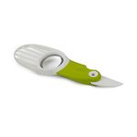 Joseph Joseph GoAvocado, 3-in-1 Avocado Tool with soft grip handle, Green, 12