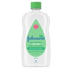 Johnson's Baby Oil Gel with Moisturizing Aloe Vera, Skin-Soothing Vitamin E and Mineral Oil, 591 ml