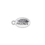Pack of 80 Flat Best Friends Charms