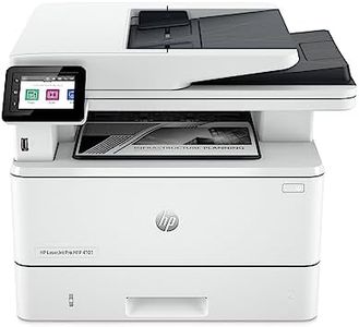 HP LaserJet Pro MFP 4101fdn Printer, Print, scan, copy, fax, Fast speeds, Easy setup, Mobile printing, Advanced security, Best for small teams, Ethernet/USB only