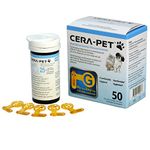 CERA-PET 50 x Vet Blood Glucose Strips for Cats & Dogs