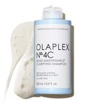Olaplex No. 4C Bond Maintenance Clarifying Shampoo, Deep Cleans, Softens, Restores Shine, & Clarity, For All Hair Types Experiencing Product Buildup or Excess Oil, 250ml